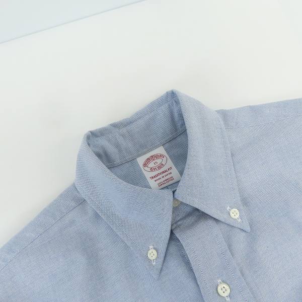 実際に弊社で買取させて頂いたBROOKS BROTHERS/ブルックス ブラザーズ TRADITIONALFITオックスフォードシャツ/15の画像 5枚目