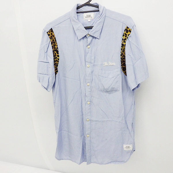 実際に弊社で買取させて頂いたTHE CRIMIE/クライミー レオパード柄切り替えデザイン 半袖シャツ/L