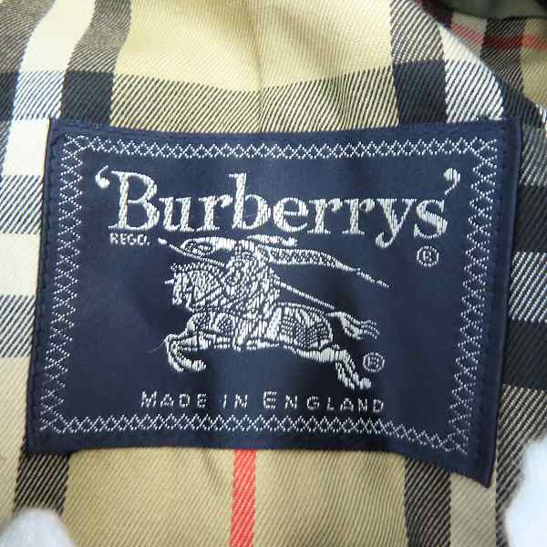 実際に弊社で買取させて頂いたBurberrys/バーバリーズ 裏地チェック柄/バーバリー チェック ステンカラーコートの画像 2枚目