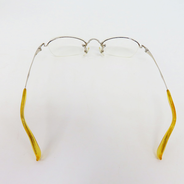 実際に弊社で買取させて頂いた999.9/フォーナインズ 度入り メガネフレーム O-03Tの画像 3枚目