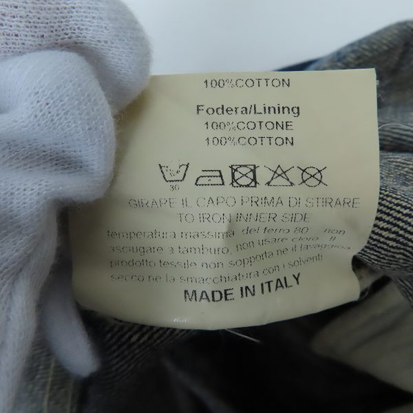 実際に弊社で買取させて頂いたGOLDEN GOOSE DELUXE BRAND/ゴールデングースデラックスブランド  ストレートデニムパンツ G24U504.A6/32の画像 6枚目