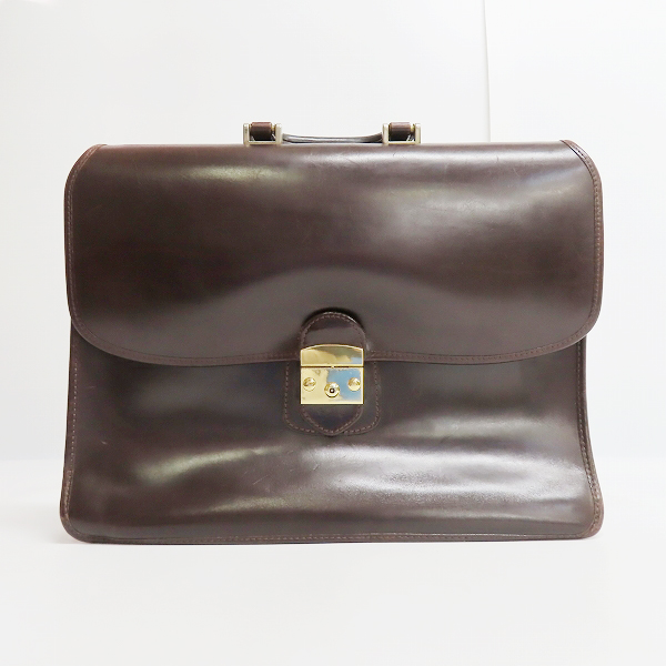 実際に弊社で買取させて頂いたBROOKS BROTHERS/ブルックスブラザーズ 2way ショルダーバッグ/ビジネスバッグ レザーバッグ