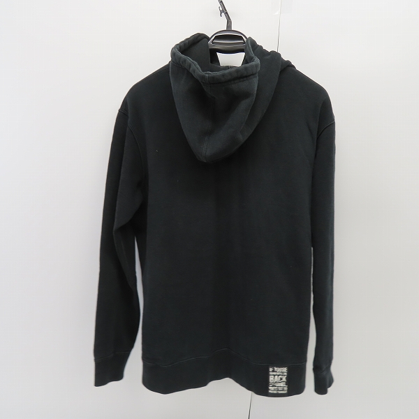 実際に弊社で買取させて頂いたBackChannel/バックチャンネル ロゴ刺繍 ジップアップ パーカー/Lの画像 1枚目