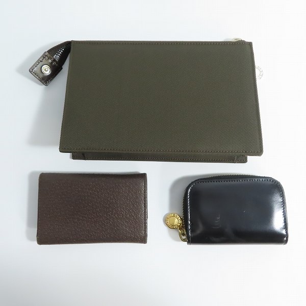 実際に弊社で買取させて頂いたBVLGARI/ブルガリ ミニポーチ/6連キーケース/キーリング付きコインケース 3点セットの画像 1枚目