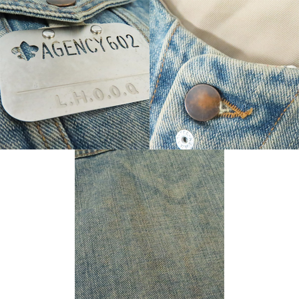 実際に弊社で買取させて頂いたMIHARA YASUHIRO/ミハラヤスヒロ リバーシブルデニムジャケット/Mの画像 7枚目