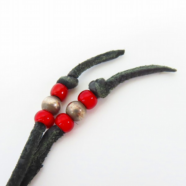 実際に弊社で買取させて頂いたFIRST ARROWS/ファーストアローズ ターコイズ フェザー ペンダント 右向きの画像 5枚目