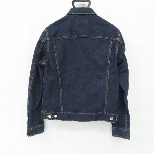 実際に弊社で買取させて頂いた【未使用】THE CRIME/クライミー  セルビッジ デニムジャケット C1H5-BFJK-01/Sの画像 1枚目