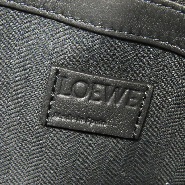 実際に弊社で買取させて頂いたLOEWE/ロエベ BUCKLE HORIZONTAL TOTE/バックル ホリゾンタル トート B692K96X04の画像 4枚目