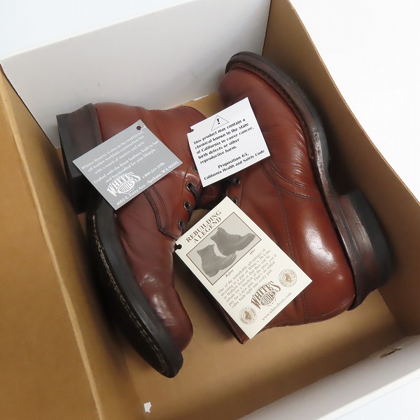 実際に弊社で買取させて頂いたWHITE’S BOOTS/ホワイツブーツ SEMI DRESS/セミドレス ブーツ 2332-W/7Eの画像 8枚目