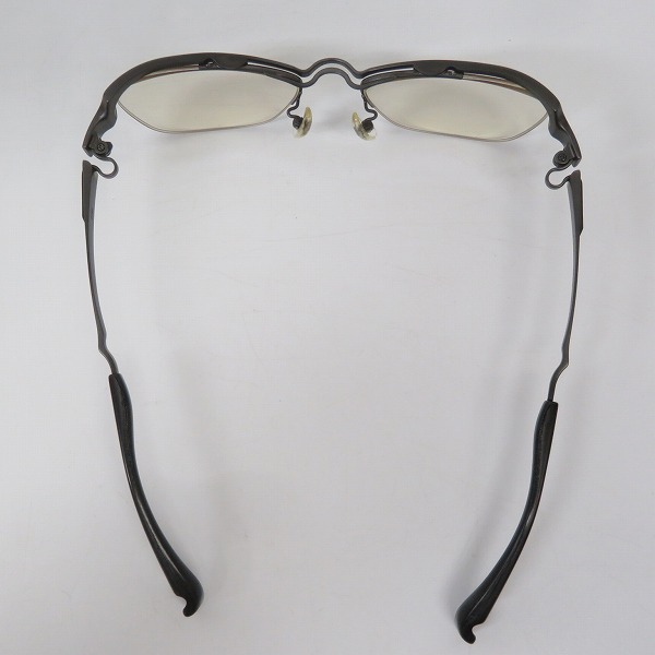 実際に弊社で買取させて頂いた999.9/フォーナインズ ハーフリム メガネフレーム/アイウェア S-316Tの画像 3枚目