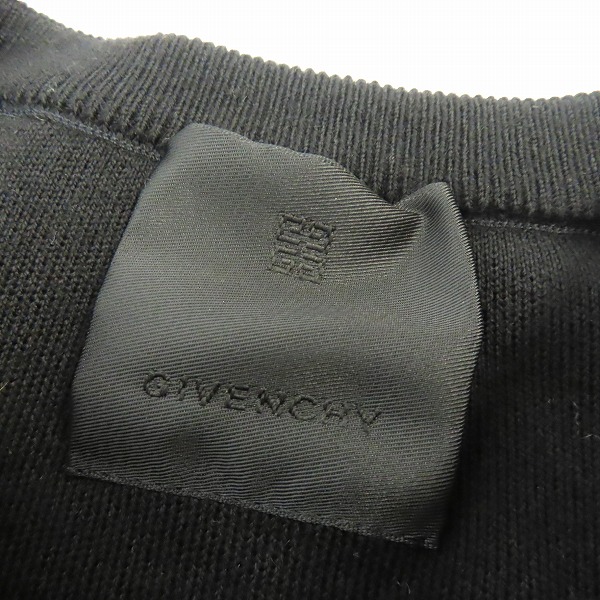 実際に弊社で買取させて頂いた【JPタグ】GIVENCHY/ジバンシィ スタッズロゴ セーター スウェット BM90GX4Y54/Mの画像 2枚目