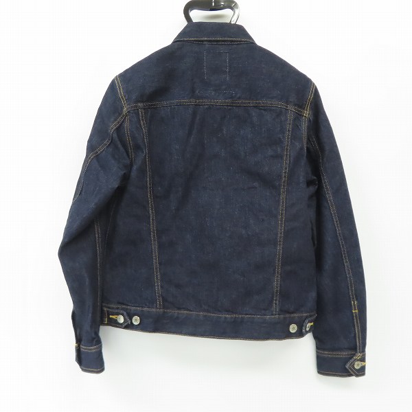 実際に弊社で買取させて頂いた【未使用】THE CRIME/クライミー セルビッジ デニムジャケット CRA-02A1-JK01/Sの画像 1枚目