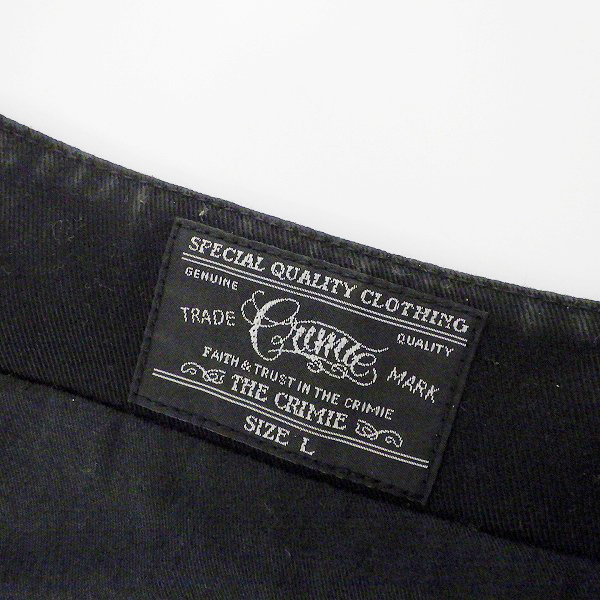 実際に弊社で買取させて頂いたTHE CRIMIE/クライミー バック スカル 刺繍 ベスト/Lの画像 2枚目