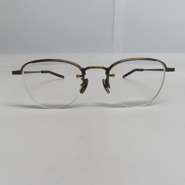 実際に弊社で買取させて頂いた999.9/フォーナインズ 21SS メガネフレーム O-50T の画像 1枚目