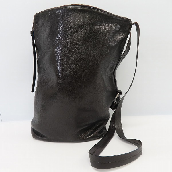 実際に弊社で買取させて頂いた【ジャンク】Rick Owens/リックオウエンス レザーショルダーバッグの画像 1枚目