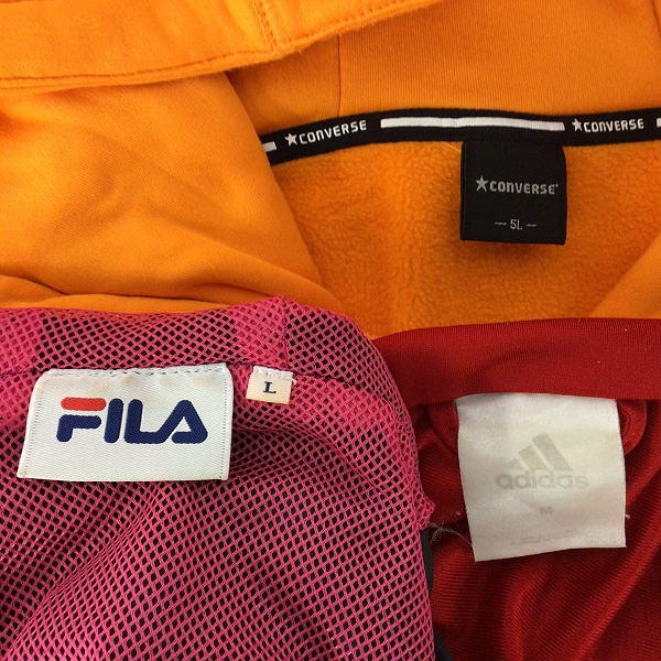 実際に弊社で買取させて頂いた【おまとめ品】CONVERSE/コンバース Adidas/アディダス FILA/フィラ 等 パーカー/ジャージ/パンツ 他の画像 1枚目