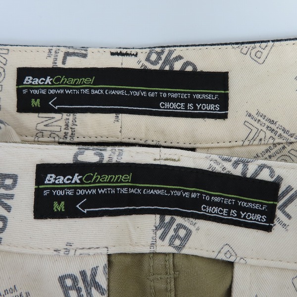 実際に弊社で買取させて頂いたBackChannel/バックチャンネル ショートパンツ 2点セットの画像 3枚目