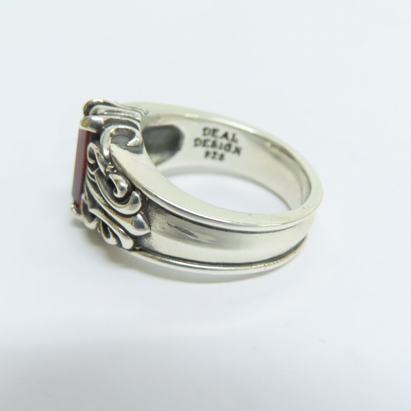 実際に弊社で買取させて頂いたDEAL DESIGN/ディールデザイン バゲットフローラル リング/19号の画像 2枚目