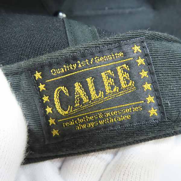 実際に弊社で買取させて頂いたCALEE/キャリー デニム ワーク キャップ/帽子 2点セットの画像 6枚目