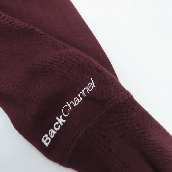 実際に弊社で買取させて頂いたBack Channel/バックチャンネル 99 カレッジロゴ プルオーバーパーカー/Mの画像 8枚目