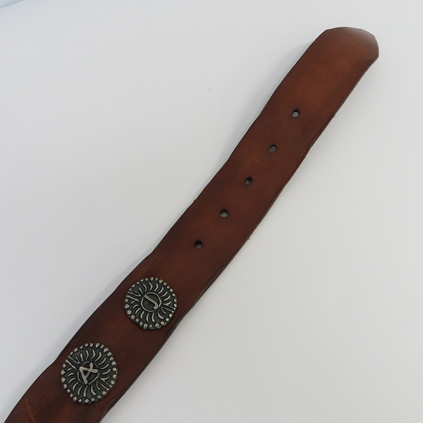 実際に弊社で買取させて頂いたARMANI JEANS/アルマーニジーンズ デニム パンツ/レザーベルト 2点セットの画像 6枚目