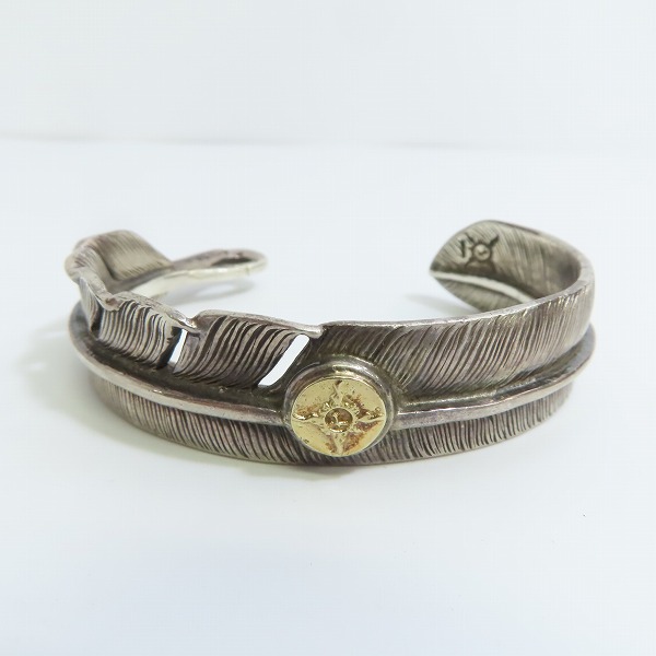 実際に弊社で買取させて頂いたFIRST ARROWS/ファーストアローズ イーグルフェザーバングルの画像 1枚目