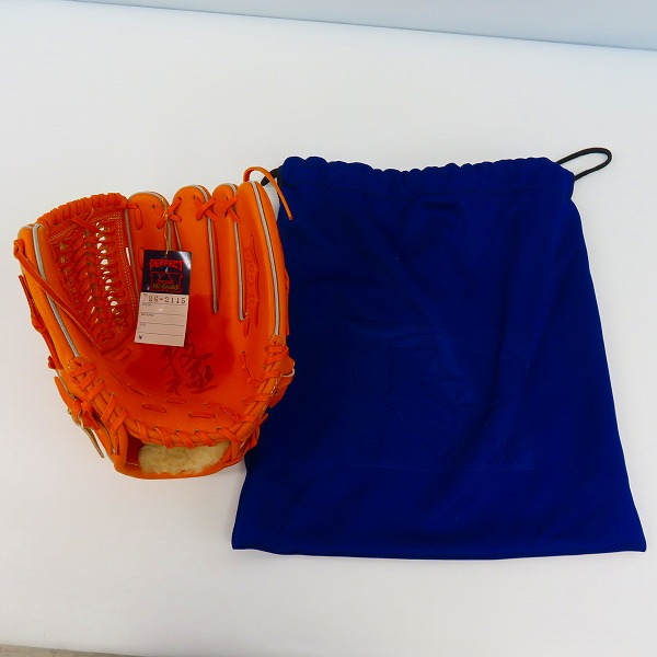 実際に弊社で買取させて頂いたHI-GOLD/ハイゴールド 技極プロシリーズ 硬式 内野手用 グラブ/グローブ/PRG-2115の画像 9枚目
