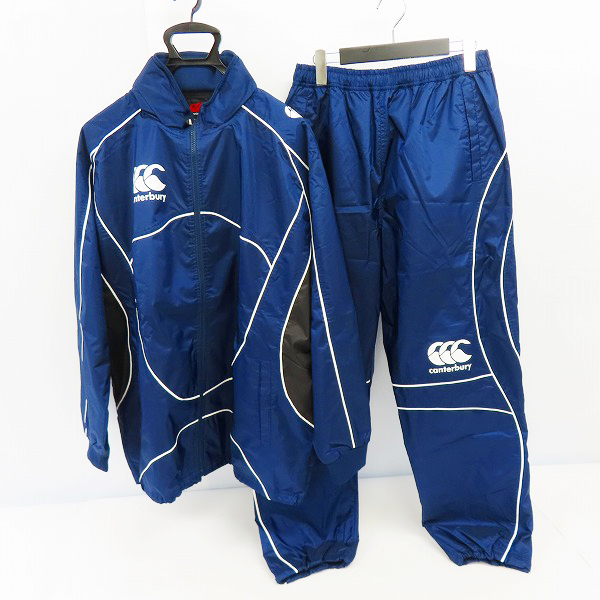 実際に弊社で買取させて頂いたCANTERBURY/カンタベリー ジップアップ ジャケット/パンツ セットアップ ジャージ ラグビー RG-78510/RG-18510/XL