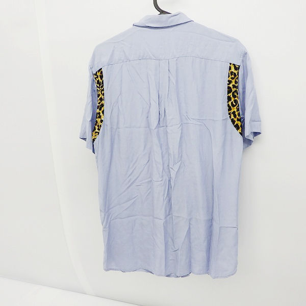 実際に弊社で買取させて頂いたTHE CRIMIE/クライミー レオパード柄切り替えデザイン 半袖シャツ/Lの画像 1枚目