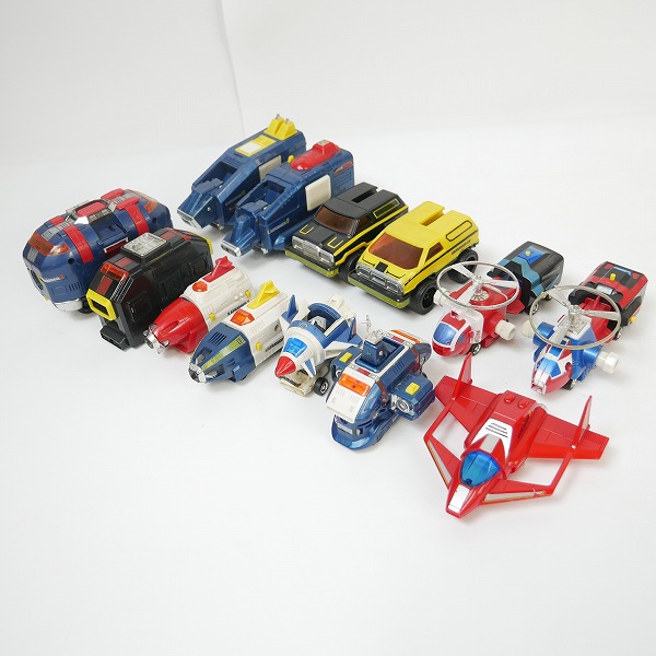 実際に弊社で買取させて頂いた【箱無】ポピー 機甲艦隊ダイラガーXV DX機甲合体ダイラガーXV/当時物の画像 8枚目