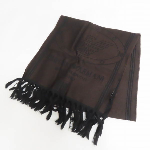 実際に弊社で買取させて頂いた【未使用】 EMPORIO ARMANI/エンポリオ アルマーニ  マフラー