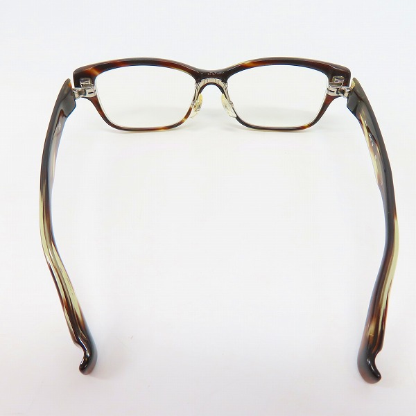 実際に弊社で買取させて頂いた999.9/フォーナインズ ウェリントン/スクエア 眼鏡フレーム/メガネフレーム NP-17の画像 3枚目