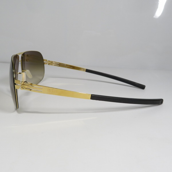 実際に弊社で買取させて頂いたic! berlin/アイシーベルリン U9 Guntzelstrase サングラス/アイウェア/863424の画像 2枚目