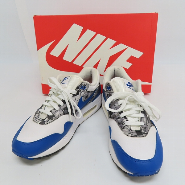 実際に弊社で買取させて頂いたNIKE×atmos/ナイキ×アトモス AIR MAX 1 PRNT/ エアマックス1 プリント 'WE LOVE NIKE' AQ0927-100/27