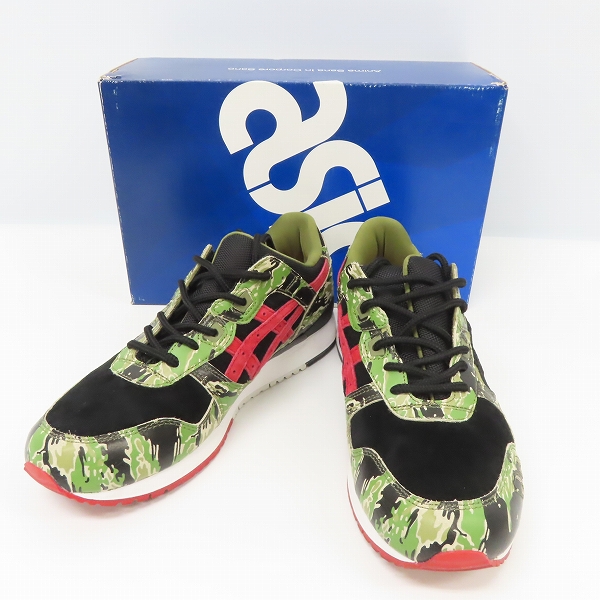 実際に弊社で買取させて頂いたASICS××ATMOS/アシックス×アトモス Gel-Lyte III Tiger Camo/ゲルライト 3 タイガー  カモ/HK724 8890/27.5