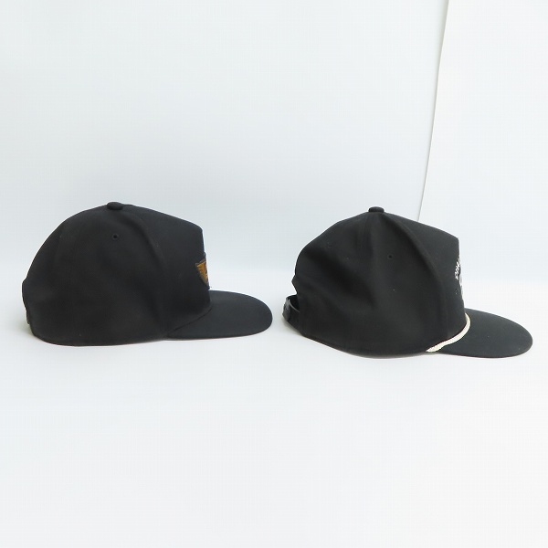 実際に弊社で買取させて頂いたCALEE/キャリー デニム ワーク キャップ/帽子 2点セットの画像 4枚目