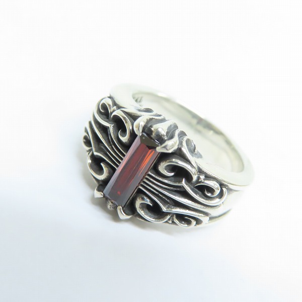 実際に弊社で買取させて頂いたDEAL DESIGN/ディールデザイン バゲットフローラル リング/19号