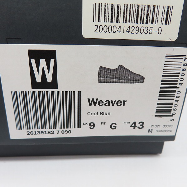 実際に弊社で買取させて頂いたClarks×UNITED ARROWS/クラークス×ユナイテッドアローズ Weaver/ウィーバー モカシンシューズ 21621/9の画像 8枚目