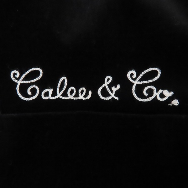 実際に弊社で買取させて頂いたCALEE/キャリー ベロアシャツ ブラック/Mの画像 4枚目