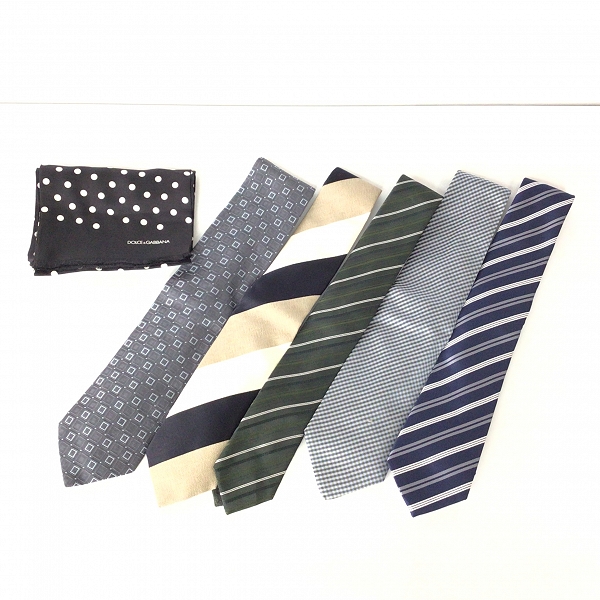 実際に弊社で買取させて頂いた【おまとめ品】HUGO BOSS/ヒューゴボス Dolce&Gabbana/ドルチェ＆ガッバーナ 他 ネクタイ/スカーフ