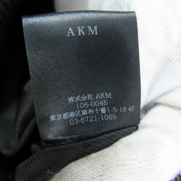 実際に弊社で買取させて頂いたAKM/エーケーエム LIMONTA WOOL GALAXY SKI スキーダウンジャケット B364/OLの画像 5枚目