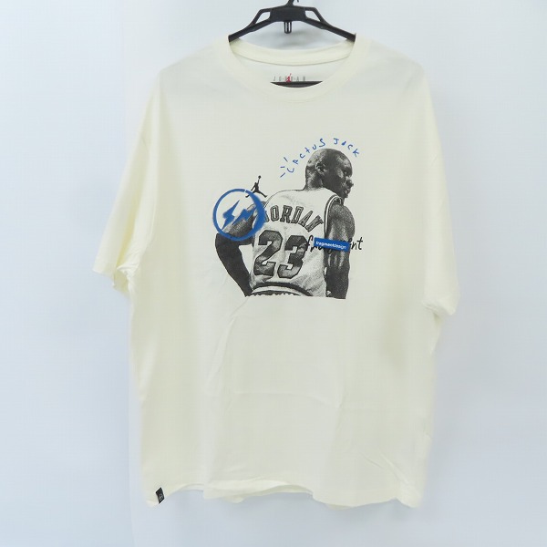 実際に弊社で買取させて頂いたNIKE × FRAGMENT DESIGN × TRAVIS SCOTT H/S TEE カットソー DJ0619-133/XXL