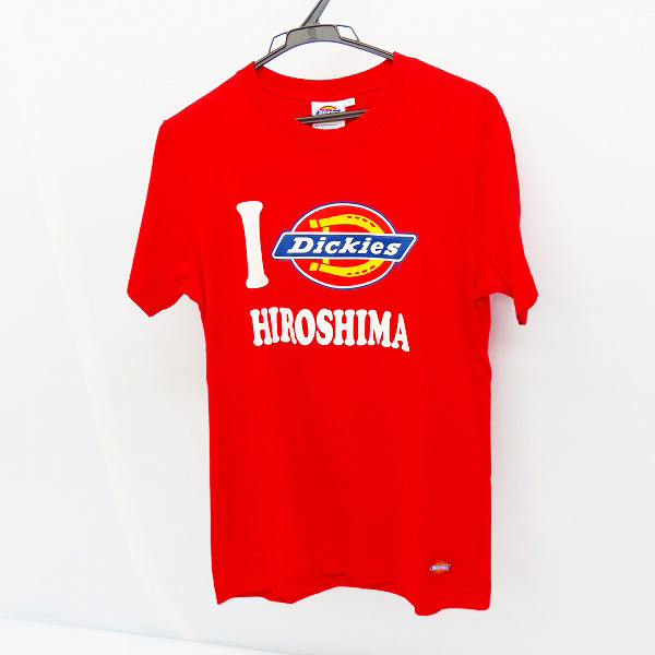 実際に弊社で買取させて頂いたDickies/ディッキーズ HIROSHIMA ロゴプリント 半袖Tシャツ 181U30ZZ19/S