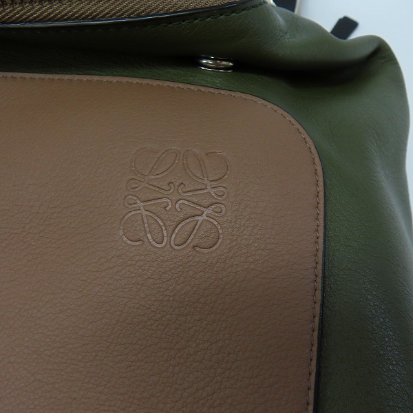 実際に弊社で買取させて頂いたLOEWE/ロエベ GOYA/ゴヤ リュックサック/バックパック 316.30TS53の画像 4枚目