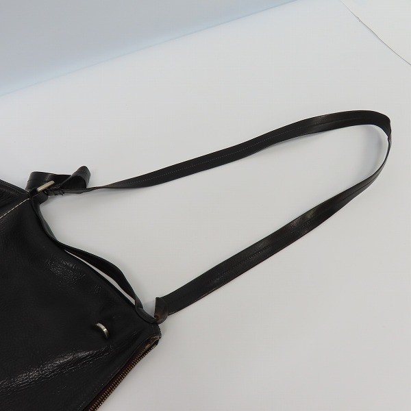 実際に弊社で買取させて頂いた【ジャンク】Rick Owens/リックオウエンス レザーショルダーバッグの画像 8枚目