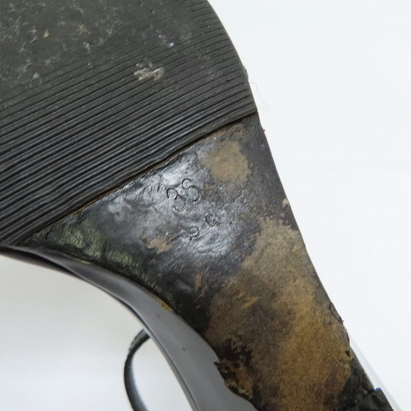 実際に弊社で買取させて頂いたPRADA/プラダ パンプス ブラック 36の画像 5枚目