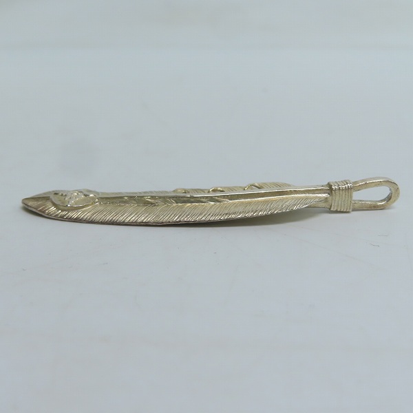 実際に弊社で買取させて頂いた(1)FIRST ARROWS/ファーストアローズ フェザー ペンダント 左向き P-001Lの画像 3枚目