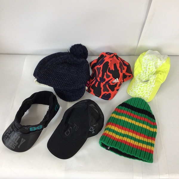 実際に弊社で買取させて頂いた【おまとめ品】UNDER ARMOUR/NIKE/EMPORIO ARMANI 等 キャップ 帽子 ニット帽 他の画像 4枚目