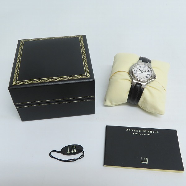 実際に弊社で買取させて頂いたdunhill/ダンヒル RTQH ミレニアム クオーツ腕時計【動作未確認】の画像 6枚目