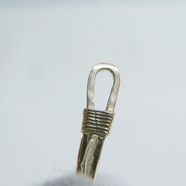 実際に弊社で買取させて頂いた(2)FIRST ARROWS/ファーストアローズ フェザー ペンダント 左向き P-001Lの画像 4枚目